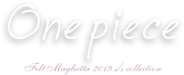 onepiece Felt Maglietta 2019ss Collection